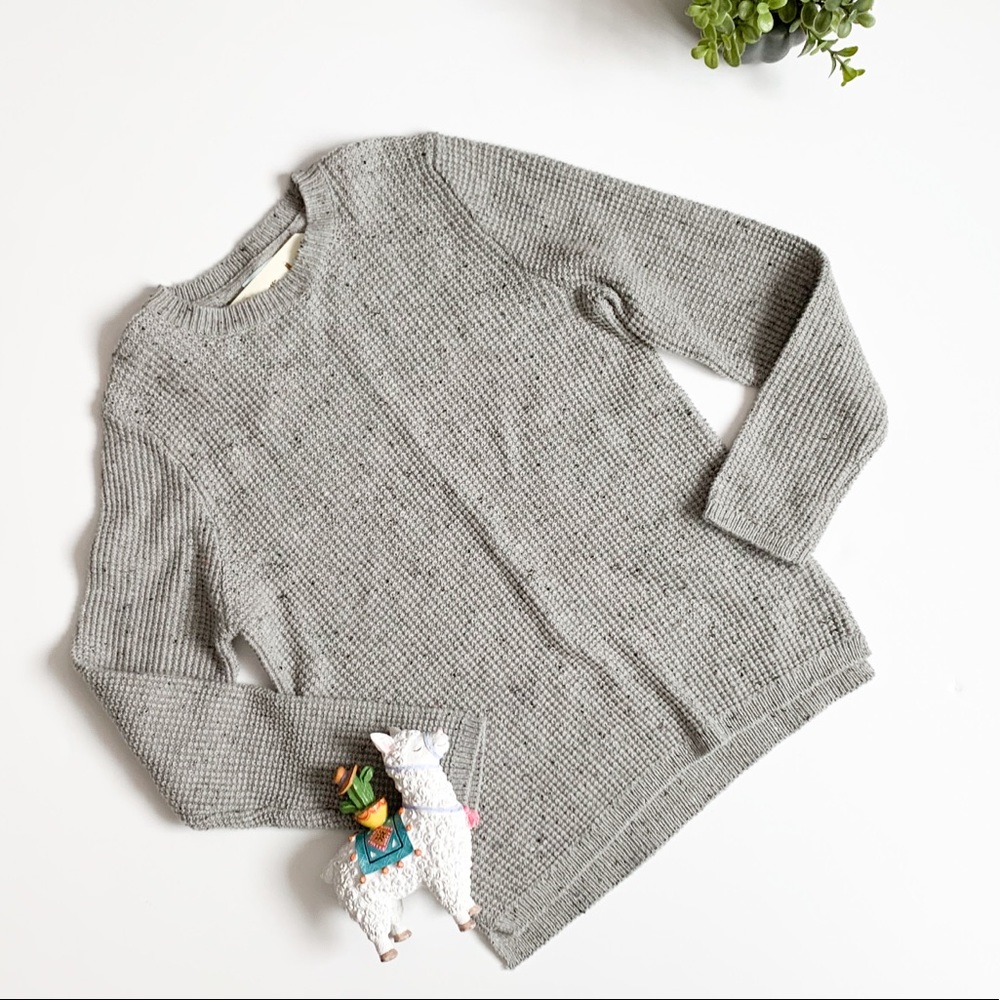 Class Club Boys Heather Grey Knit Sweater